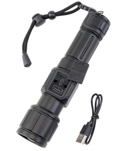 Фонарь светодиодный Огонь LL-4125-PM30-TG Zoom, 3 режима