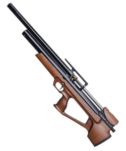 Пневматическая винтовка Dobermann Alfa Булл-пап (PCP, дерево, ствол AP600, редуктор, под полнотел, пер. взвод) 6,35 мм