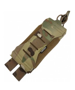 Подсумок Wartech MP-126 под 1 магазин АК-серии, эластичный (Multicam)