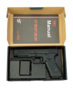 Страйкбольный пистолет East Crane Glock 34 GBB Black (EC-1201)