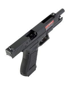 Страйкбольный пистолет East Crane Glock 34 GBB Black (EC-1201)
