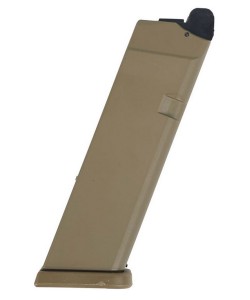 Магазин газовый East Crane для Glock 17 GBB Tan, 25 шаров