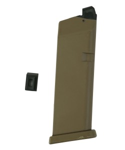 Магазин газовый East Crane для Glock 19 GBB Tan, 24 шара