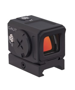 Коллиматорный прицел Gaut Tourmaline 1x20x18, точка 3 МОА с подсветкой, на Weaver (закрытый)