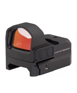 Коллиматорный прицел Gaut Tourmaline 1x24x17, точка 3 МОА с подсветкой, на Weaver (открытый)