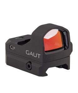 Коллиматорный прицел Gaut Tourmaline 1x24x17, точка 3 МОА с подсветкой, на Weaver (открытый)