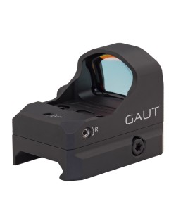 Коллиматорный прицел Gaut Tourmaline 1x24x17, точка 3 МОА с подсветкой, на Weaver (открытый)