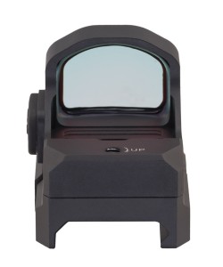 Коллиматорный прицел Gaut Tourmaline 1x24x17, точка 3 МОА с подсветкой, на Weaver (открытый)