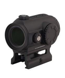 Коллиматорный прицел Gaut Tourmaline 1x25, точка 2 МОА с подсветкой, на Weaver (закрытый)