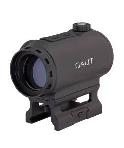 Коллиматорный прицел Gaut Tourmaline 1x25, точка 3 МОА с подсветкой, на Weaver (закрытый)