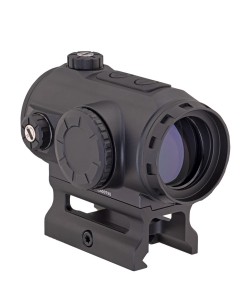 Коллиматорный прицел Gaut Tourmaline 1x25, точка 3 МОА с подсветкой, на Weaver (закрытый)