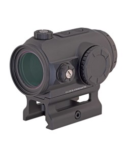 Коллиматорный прицел Gaut Tourmaline 1x25, точка 3 МОА с подсветкой, на Weaver (закрытый)