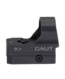 Коллиматорный прицел Gaut Tourmaline 1x26x22, точка 3 МОА с подсветкой, на Weaver (открытый)