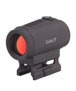 Коллиматорный прицел Gaut Tourmaline 1x29, точка/круг с подсветкой, на Weaver (закрытый)