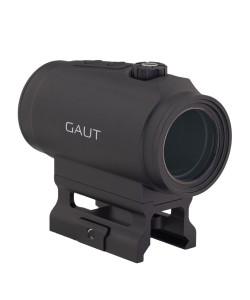 Коллиматорный прицел Gaut Tourmaline 1x29, точка/круг с подсветкой, на Weaver (закрытый)