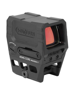 Коллиматорный прицел Holosun AEMS CORE красная подсветка 10+2 NV, Weaver