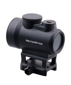 Коллиматорный прицел Vector Optics Centurion 1x30, закрытый, точка 3 МOA, на Weaver