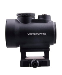 Коллиматорный прицел Vector Optics Centurion 1x30, закрытый, точка 3 МOA, на Weaver