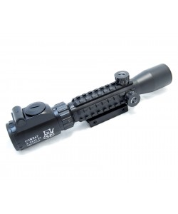 Оптический прицел Combat 3-9x32 ET, 30 мм, крест, подсветка, на Weaver