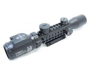 Оптический прицел Combat 3-9x32 EGZT, 30 мм, Mil-Dot, подсветка, на Weaver