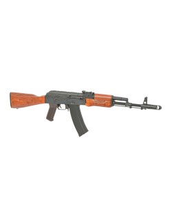 Страйкбольный автомат Cyma AK-74 Platinum, дерев. приклад (CM.056)