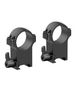 Кольца 30 мм Vector Optics High Profile QD, быстросъемные на Weaver (высокие, H=23 мм)
