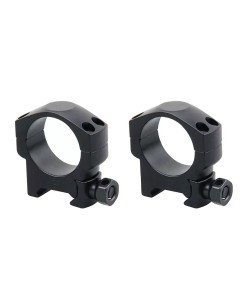 Кольца 30 мм Vector Optics Low Profile, небыстросъемные на Weaver (низкие, H=8 мм)
