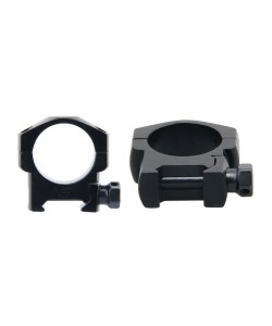 Кольца 30 мм Vector Optics Low Profile, небыстросъемные на Weaver (низкие, H=8 мм)