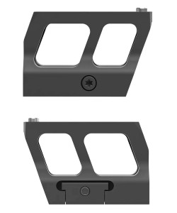 Кронштейн Vector Optics MOJ Lower 1/3 Co-Witness Cantilever на Weaver (высокий, H=28 мм)