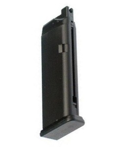 Магазин газовый WE для Glock G19 Gen5 GBB Black, 19 шаров (MG-G19V)