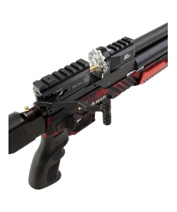 Пневматическая винтовка Ataman M20 650 Ultra-C Red (PCP, алюминий, волан, редуктор) 6,35 мм 