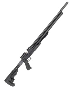 Пневматическая винтовка Ataman M20 650 Tactical Carbine Black (PCP, алюминий, под полнотел, редуктор) 6,35 мм 