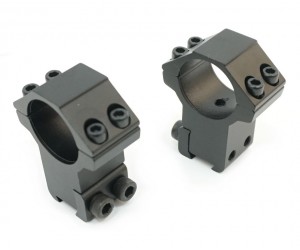 Кольца Leapers AccuShot 25,4 мм на планку 10-12 мм, высокие (RGPM-25H4)