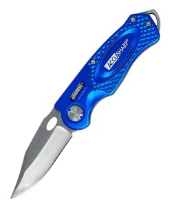Нож складной AccuSharp Folding Sport Knife, лезвие 70 мм (синий)