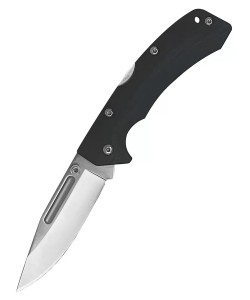 Нож складной AccuSharp Lockback Knife, лезвие 87 мм (черный)