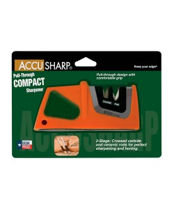 Точилка для ножей AccuSharp Compact Pull-Through (оранжевый/зеленый)