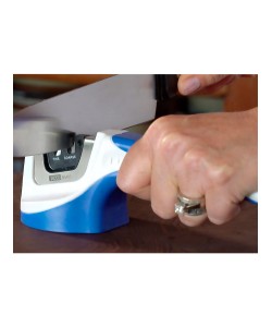 Точилка для ножей AccuSharp Pull-Through (белый/голубой)
