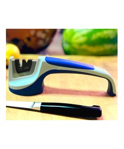 Точилка для ножей AccuSharp Pull-Through (белый/голубой)