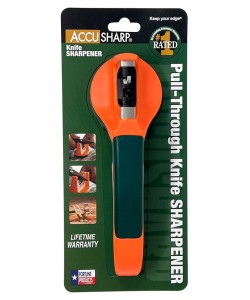 Точилка для ножей AccuSharp Pull-Through (оранжевый/зелёный)