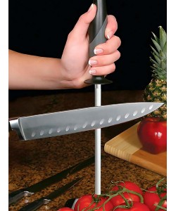 Мусат стальной AccuSharp Sharpening Steel, 23 см