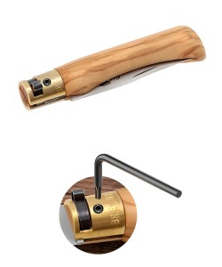 Нож складной Old Bear Classical Olive XS, лезвие 60 мм, сталь W1.4060 (оливковое дерево)