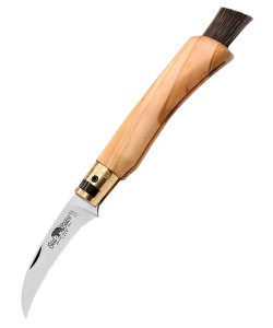 Нож складной Old Bear Mushroom, грибной, лезвие 68 мм, сталь W1.4060 (оливковое дерево)