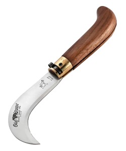 Нож складной Old Bear Pruning S, лезвие 70 мм, сталь W1.4060 (орех)