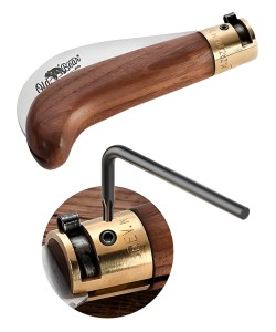 Нож складной Old Bear Pruning S, лезвие 70 мм, сталь W1.4060 (орех)