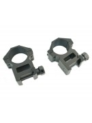 Кольца Leapers AccuShot 25,4 мм на Weaver, высокие (RGWM-25H4)