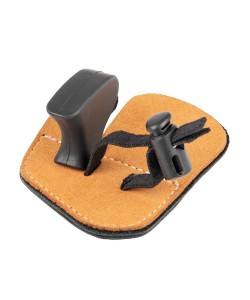 Напальчник Stinger классический, для правой руки (черный/коричневый)