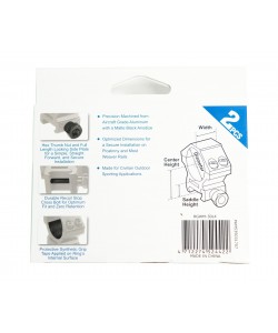 Кольца Leapers AccuShot 30 мм на Weaver, низкие (RGWM-30L4)