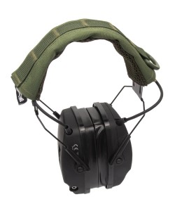 Накладка ShotTime на оголовье наушников, 225 мм (зелёная)