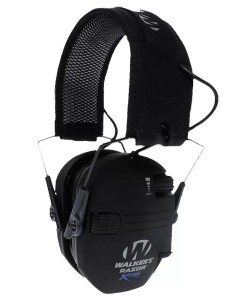 Наушники активные Walker`s Razor Electronic X-TRM Muffs, 21 ДБ (черный)