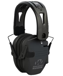 Наушники активные Walker`s Razor Slim Tacti-Grip, 23 ДБ (Black)